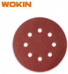 WOKIN - Cj. 5 Discos Lixa 125mm (Grão 80) - 776008