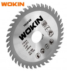 WOKIN - Disco Corte Madeira 185mm x 24D x 30mm - 761525