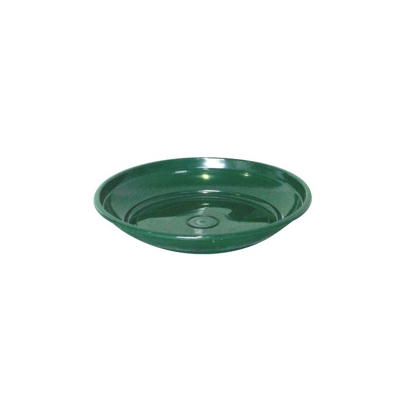Prato P/ Vaso Plástico 15 cm - Verde