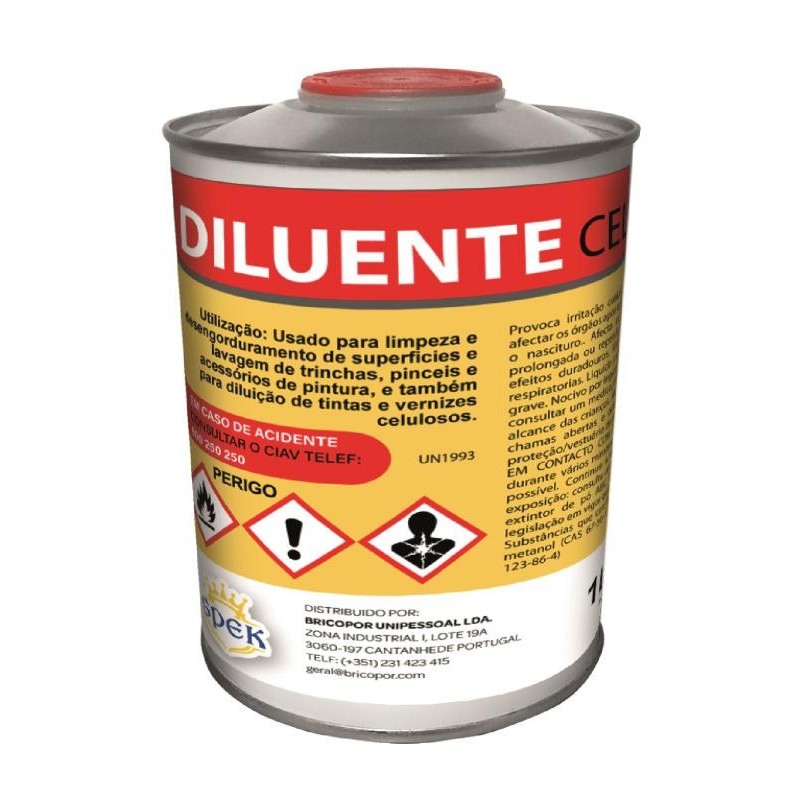 Diluente Celuloso - 1/4 Lt