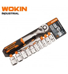 WOKIN - Cj. Roquete + Chaves Pro 12 Pçs - 154830