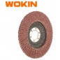 WOKIN - Disco Lamelado Óx. Alumínio 115mm (Grão 120) - 775012