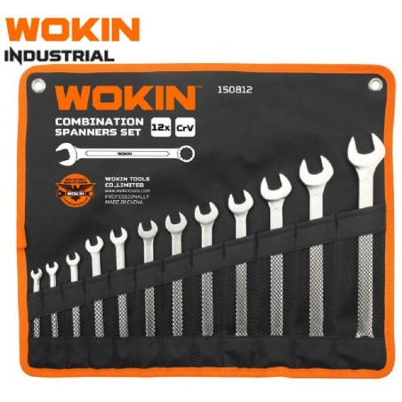 WOKIN - Cj. Chaves Combinadas Pro 12 Pçs - 150812
