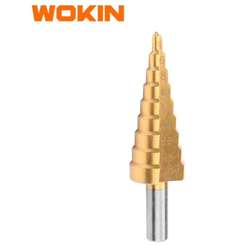 WOKIN - Broca Escalonada Titânio 4 a 32mm - 759032