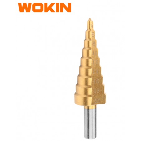 WOKIN - Broca Escalonada Titânio 4 a 32mm - 759032