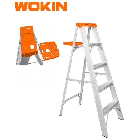 WOKIN - Escadote Aluminio 4 Degraus - 682424