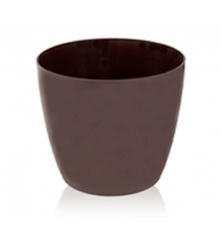 Vaso Plástico VENEZA 41cm - Chocolate