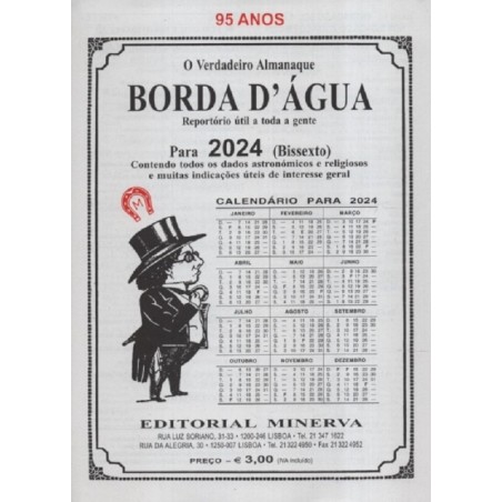 Almanaque BORDA D'ÁGUA - 2024