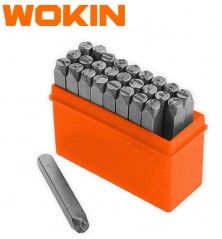 WOKIN - Cj. Abecedário Pancada 6mm - 257306