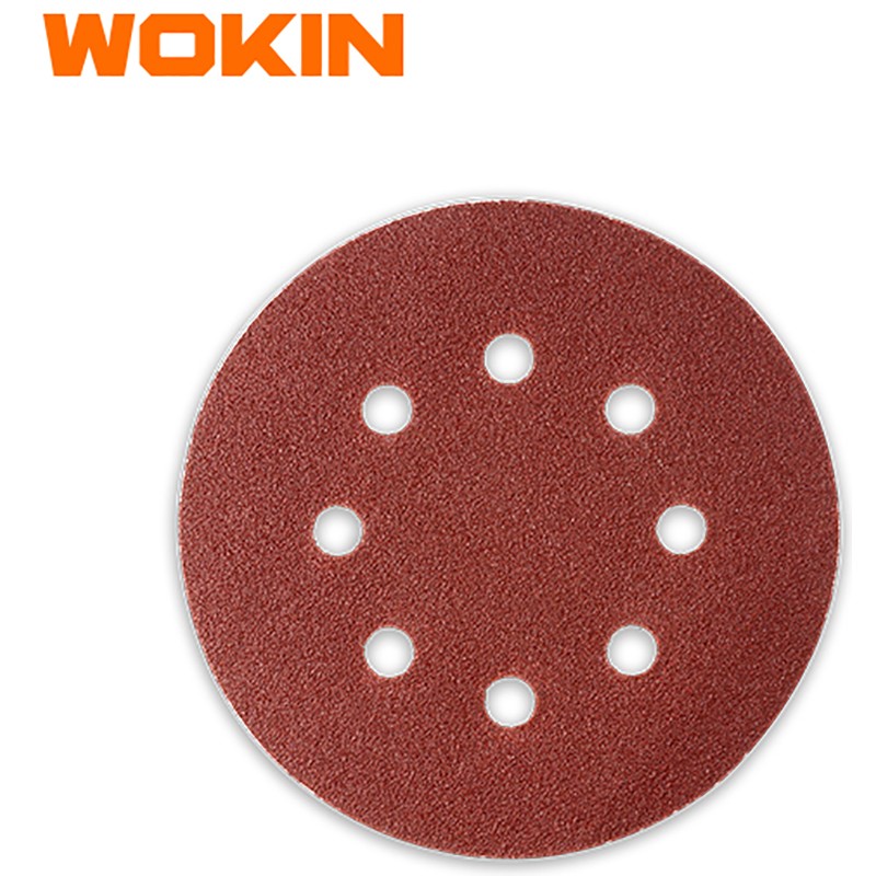 WOKIN - Cj. 5 Discos Lixa 225mm (Grão 60) - 776206
