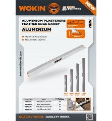 WOKIN - Regua Alumínio 3.0 Mts - 355830