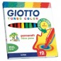 Marcadores GIOTTO Turbo Color - 12 Pçs