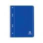 Caderno Espiral Azul A4 - Quadriculado - 80 Fls