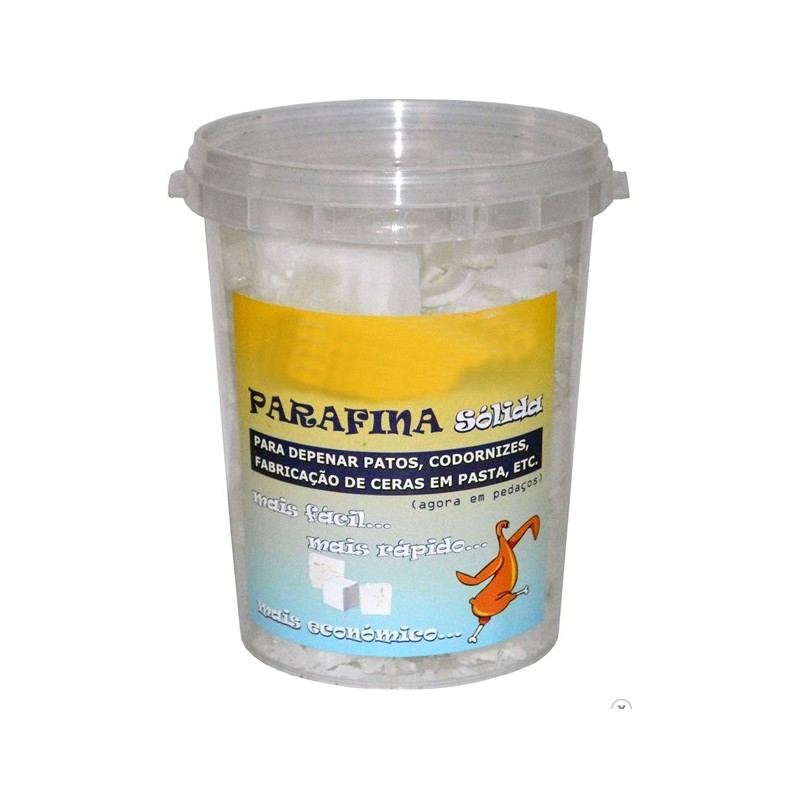 Parafina Sólida em Pedaços - 450 gr