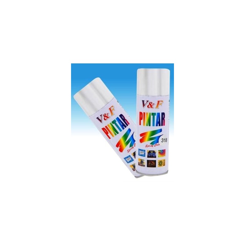 Tinta Spray Cromado Prata - 400 ml (318)
