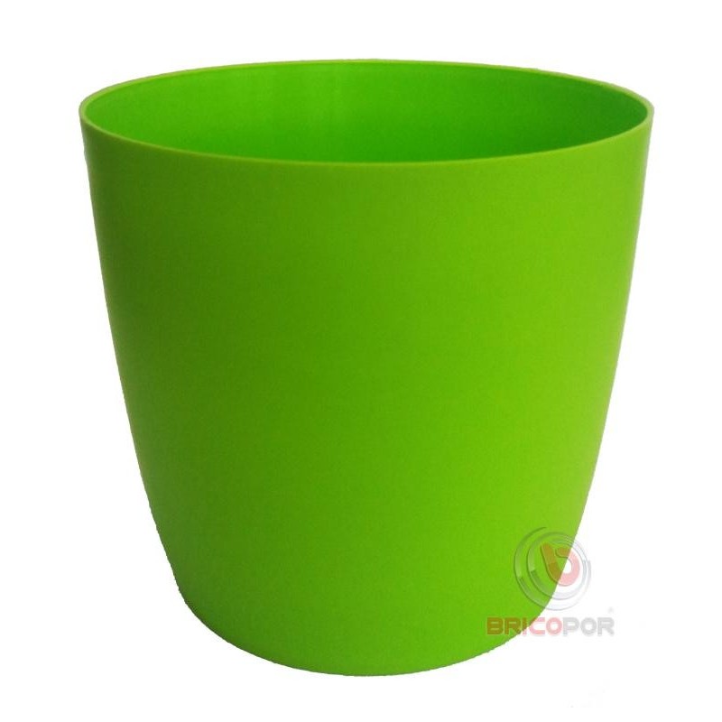 Vaso Plástico VENEZA 15 cm - Verde