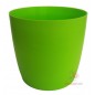 Vaso Plástico VENEZA 22 cm - Verde