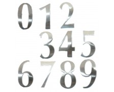 Numeros / Letras para Portas - Adesivo